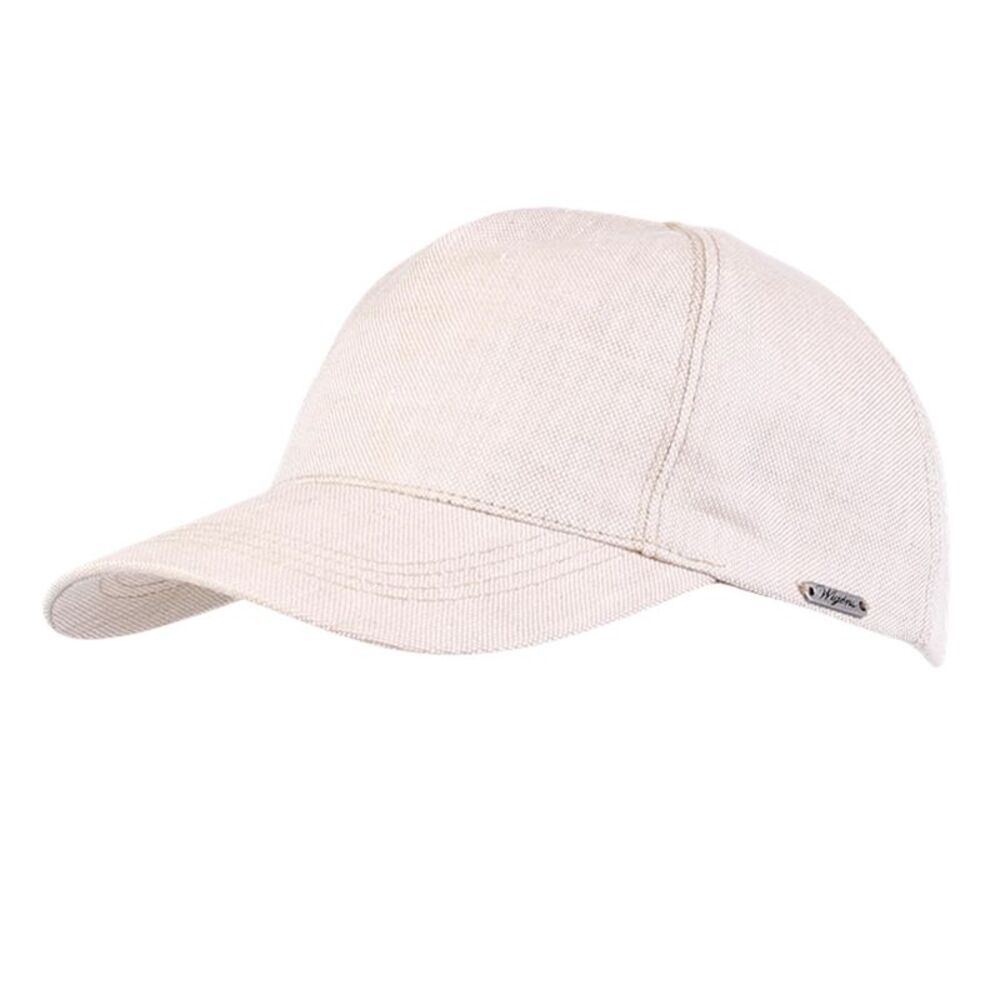 Wigens Men's Hopsack Linen Contemporary Baseball Cap